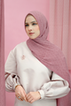 Tapis Piliseli Şal - Ash Rose