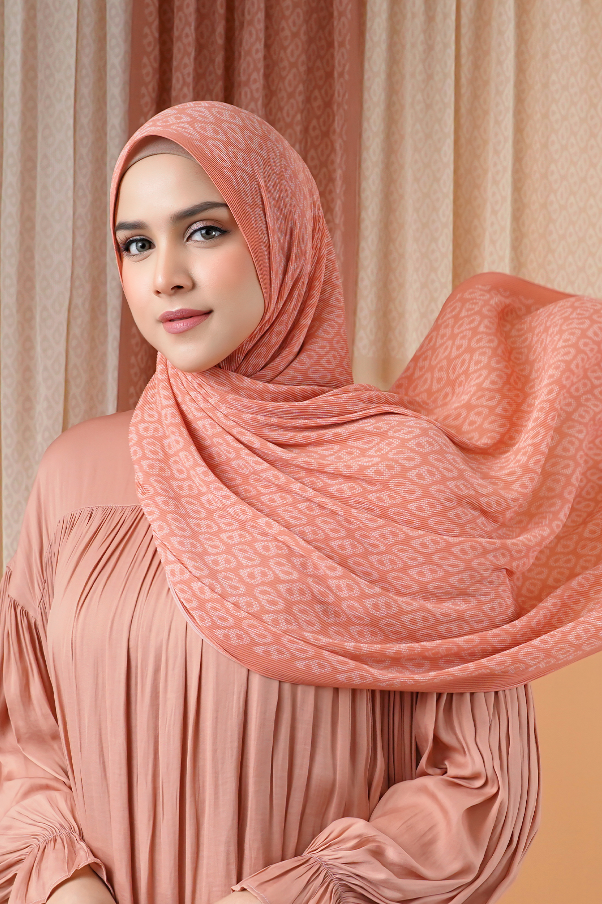 Tapis Piliseli Şal - Coral