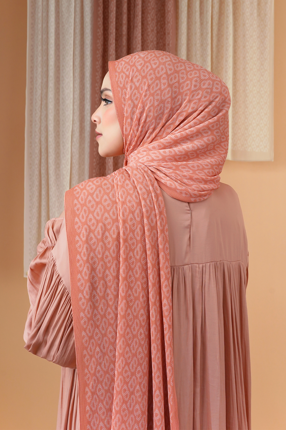 Tapis Piliseli Şal - Coral