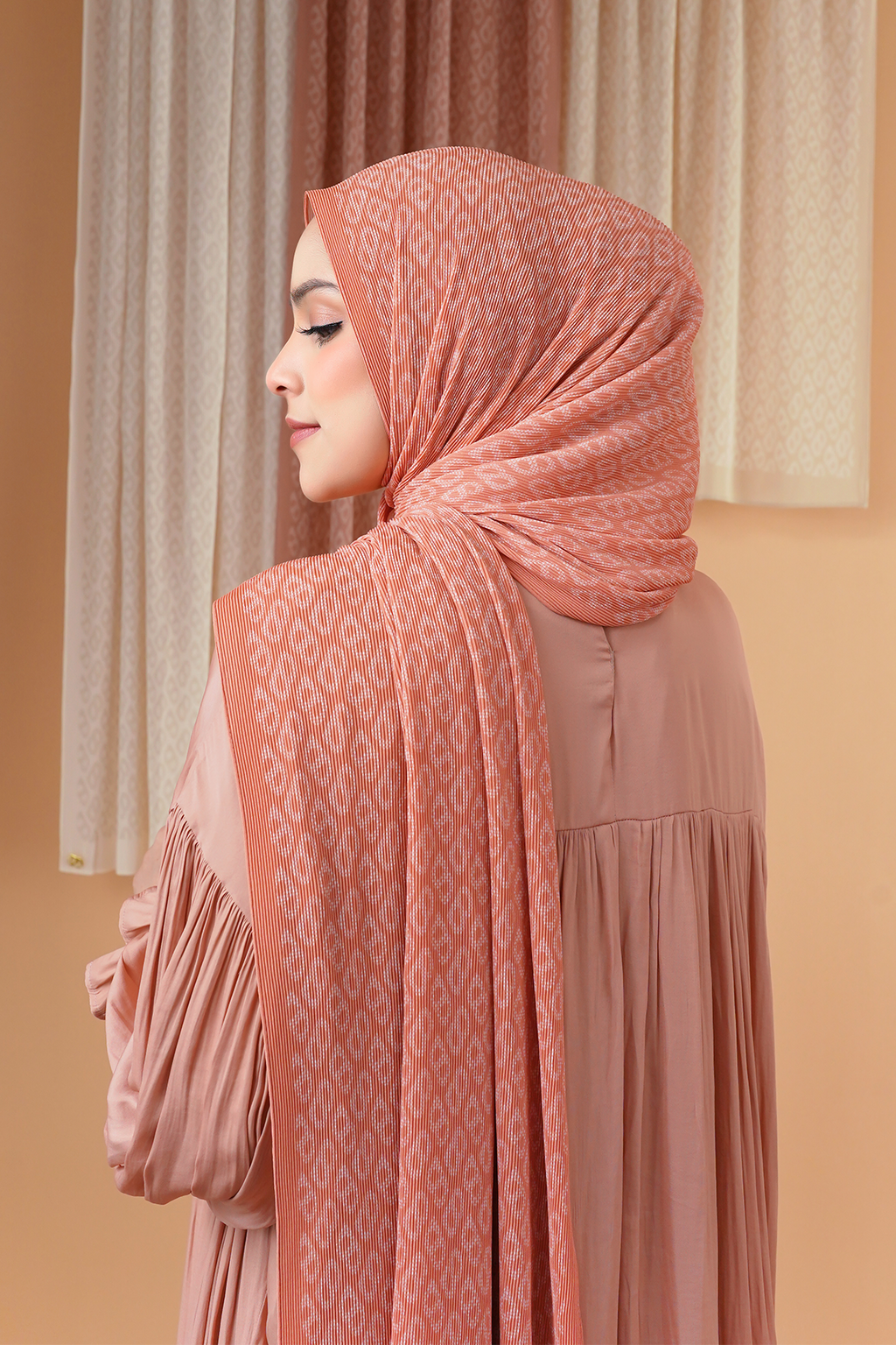 Tapis Piliseli Şal - Coral