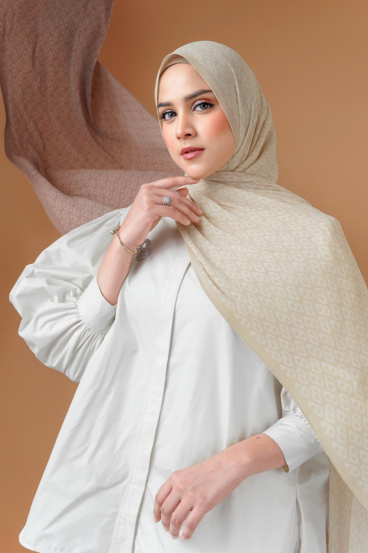 Tapis Piliseli Şal - Ivory