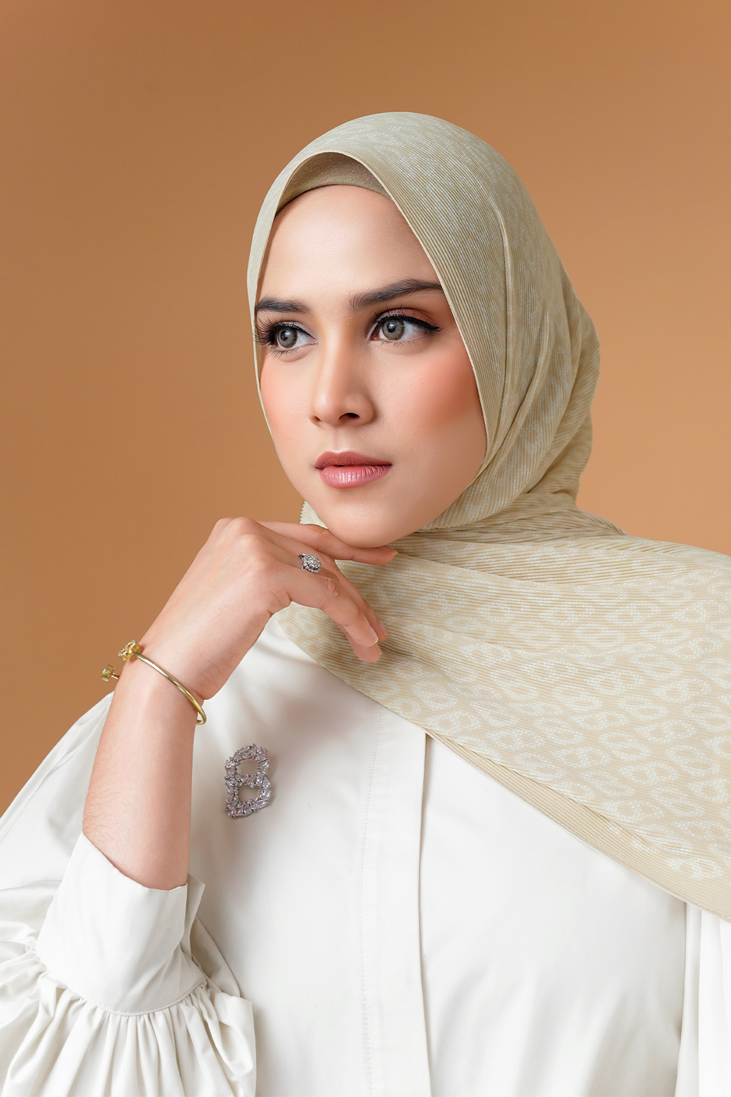 Tapis Piliseli Şal - Ivory