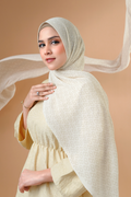 Tapis Piliseli Şal - Vanilla