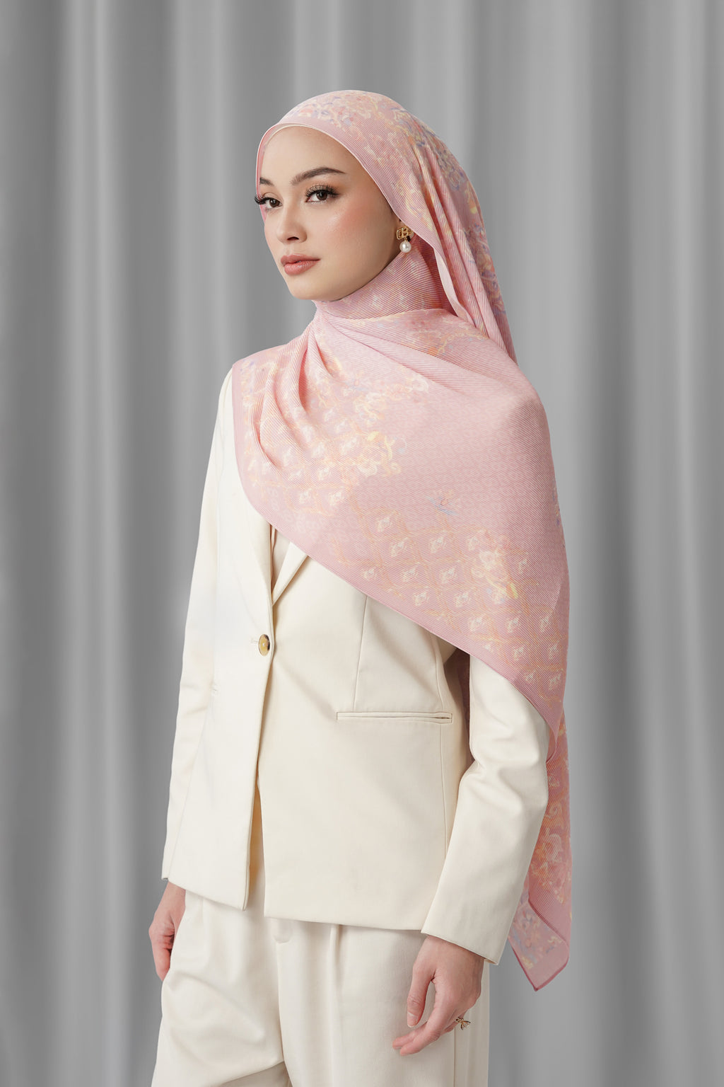 Granada Piliseli Şal - Pink Mist