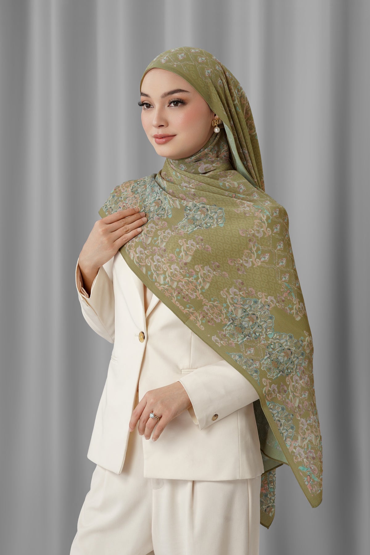 Granada Piliseli Şal - Olive