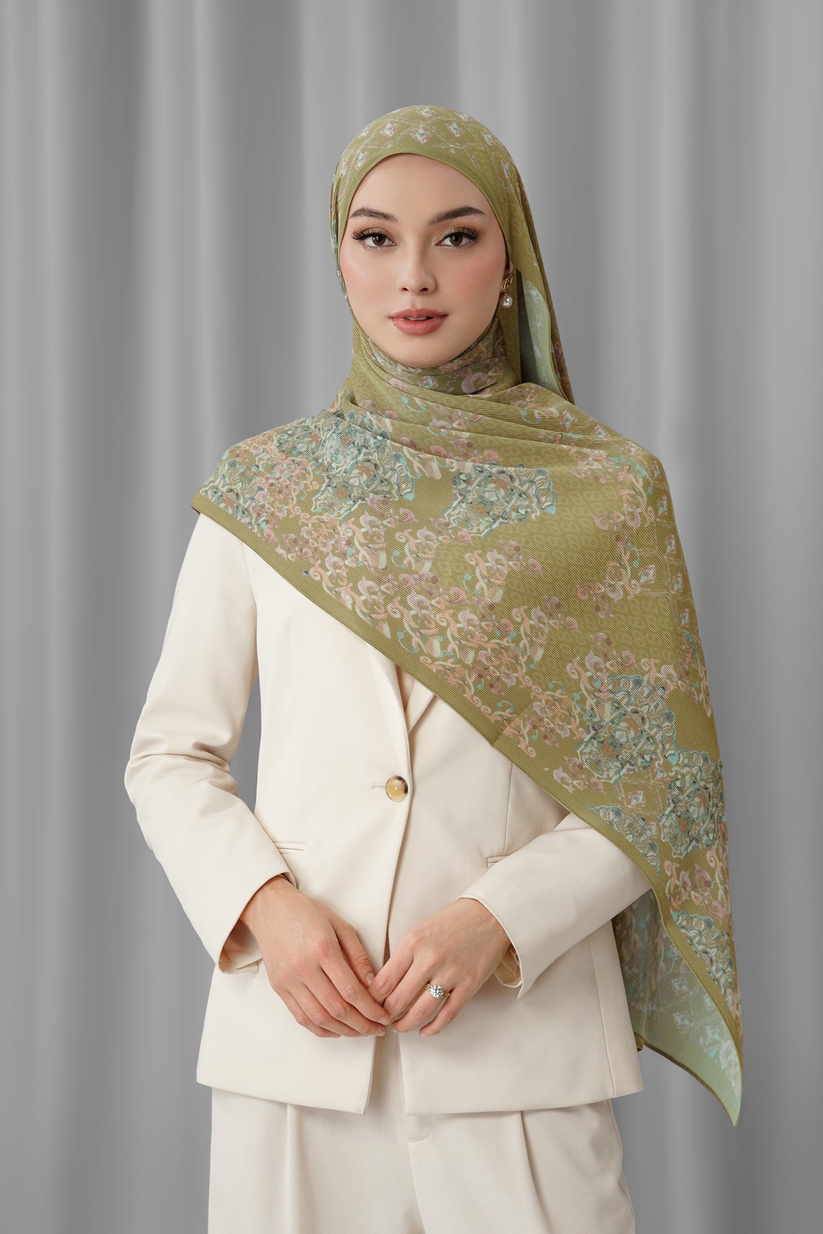 Granada Piliseli Şal - Olive