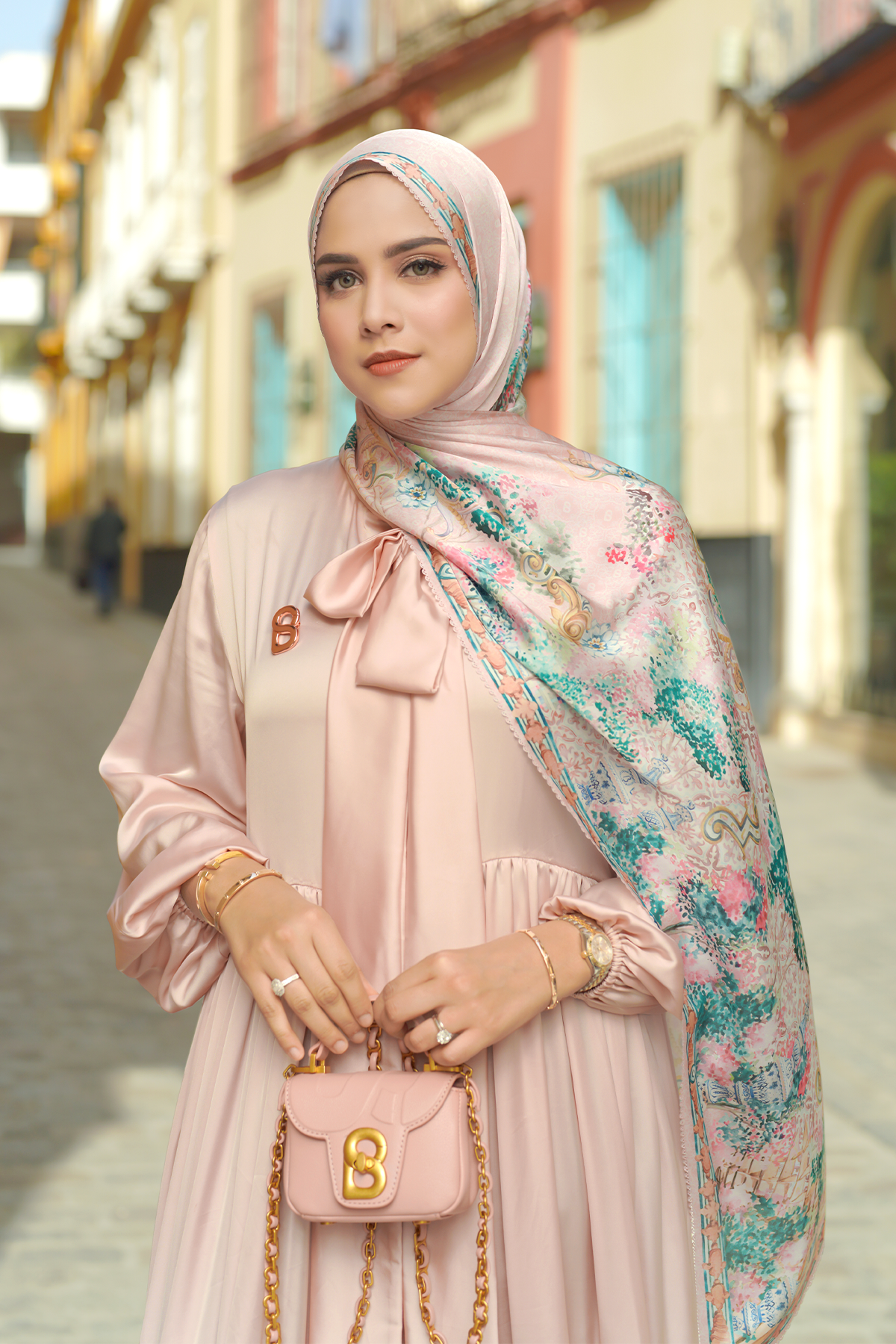 Sevilla Saten Şal - Dulce